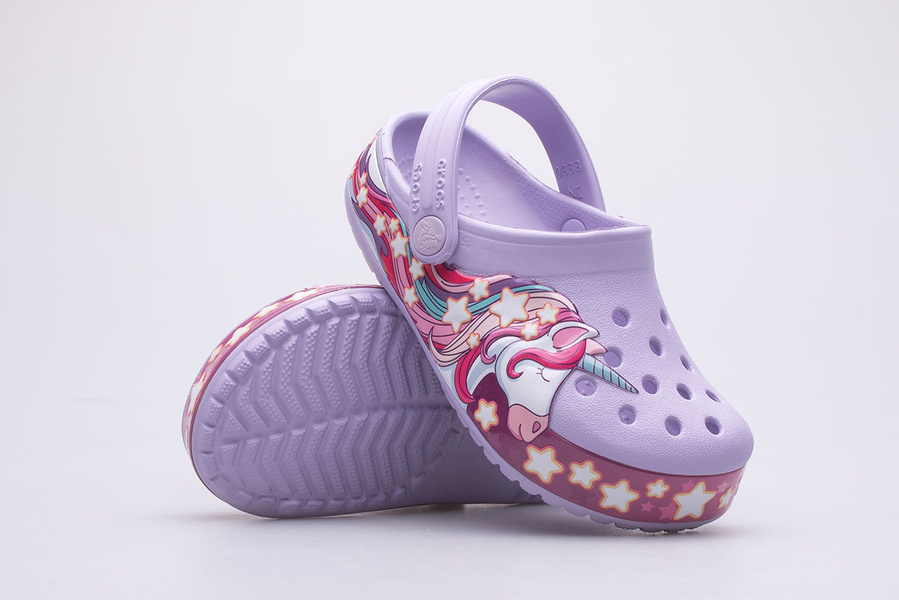 Chodaki CROCS UNICORN BAND CLOG KIDS 206270-530