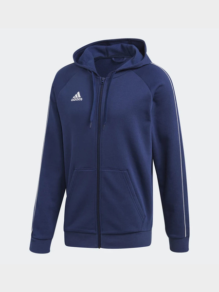 Bluza męska z kapturem rozpinana adidas CORE18 FT8069