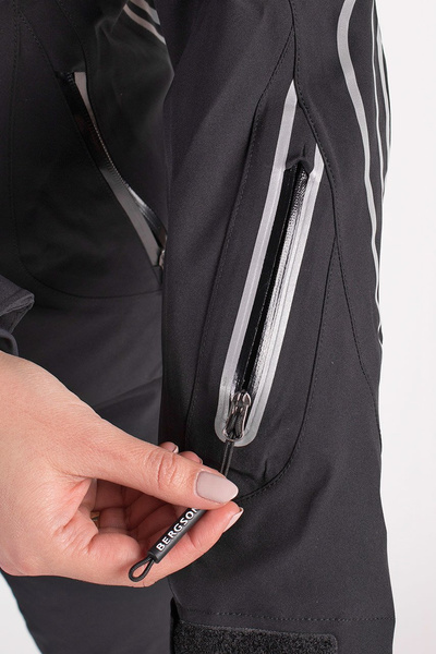 Kurtka damska BERGSON ICEBIRD STX BLACK BRG00038