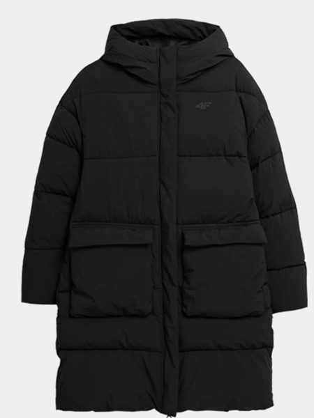 Kurtka damska zimowa puchowa długa 4F 4FAW23TDJAF236-20S 