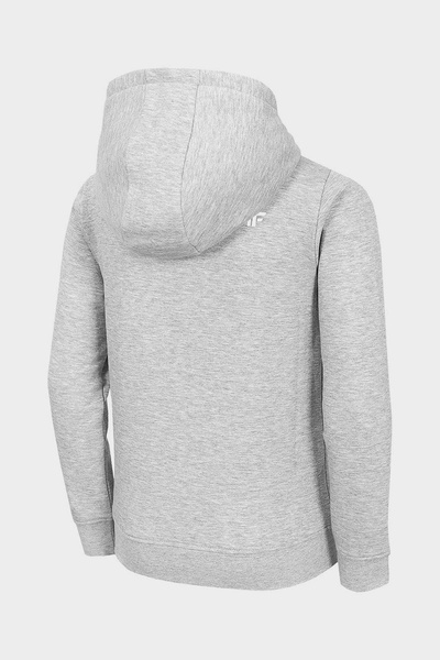 Bluza dziecięca z kapturem rozpinana 4F HJZ20-JBLD001-25M