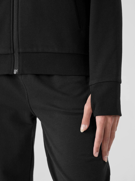 Bluza damska z kapturem rozpinana 4F NOSH4-BLD353-20S