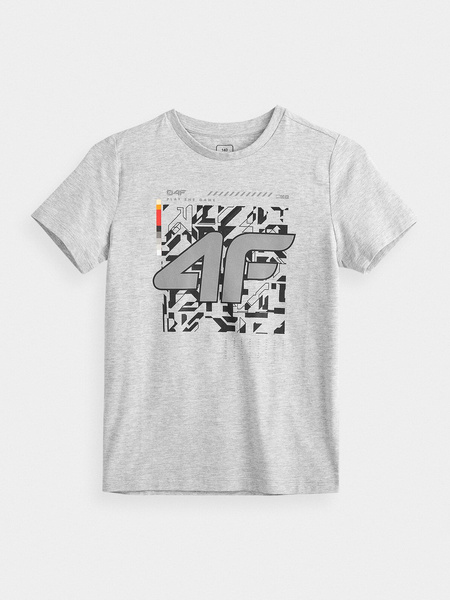 Koszulka dziecięca 4F HJZ21-JTSM008A-25M