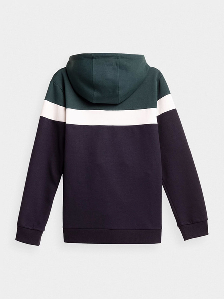 Bluza męska z kapturem rozpinana 4F H4L21-BLM012-30S