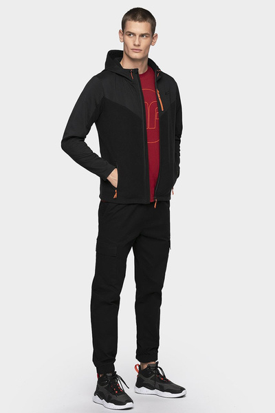 Bluza męska z kapturem rozpinana 4F H4Z19-PLM002-20S