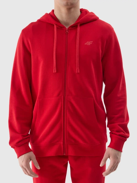 Bluza męska z kapturem rozpinana 4F 4FWSS24TSWSM0951-61S 