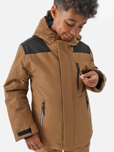 Kurtka dziecięca zimowa narciarska 4F 4FJWAW24TTJAM538-82S