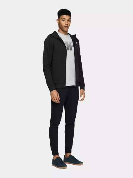 Bluza męska z kapturem rozpinana 4F 4FAW22TSWSM502-20S
