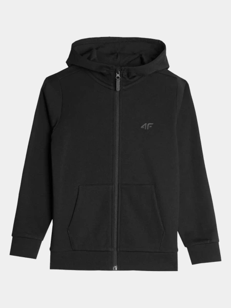 Bluza dziecięca z kapturem rozpinana 4F 4FJAW23TSWSM627-20S 