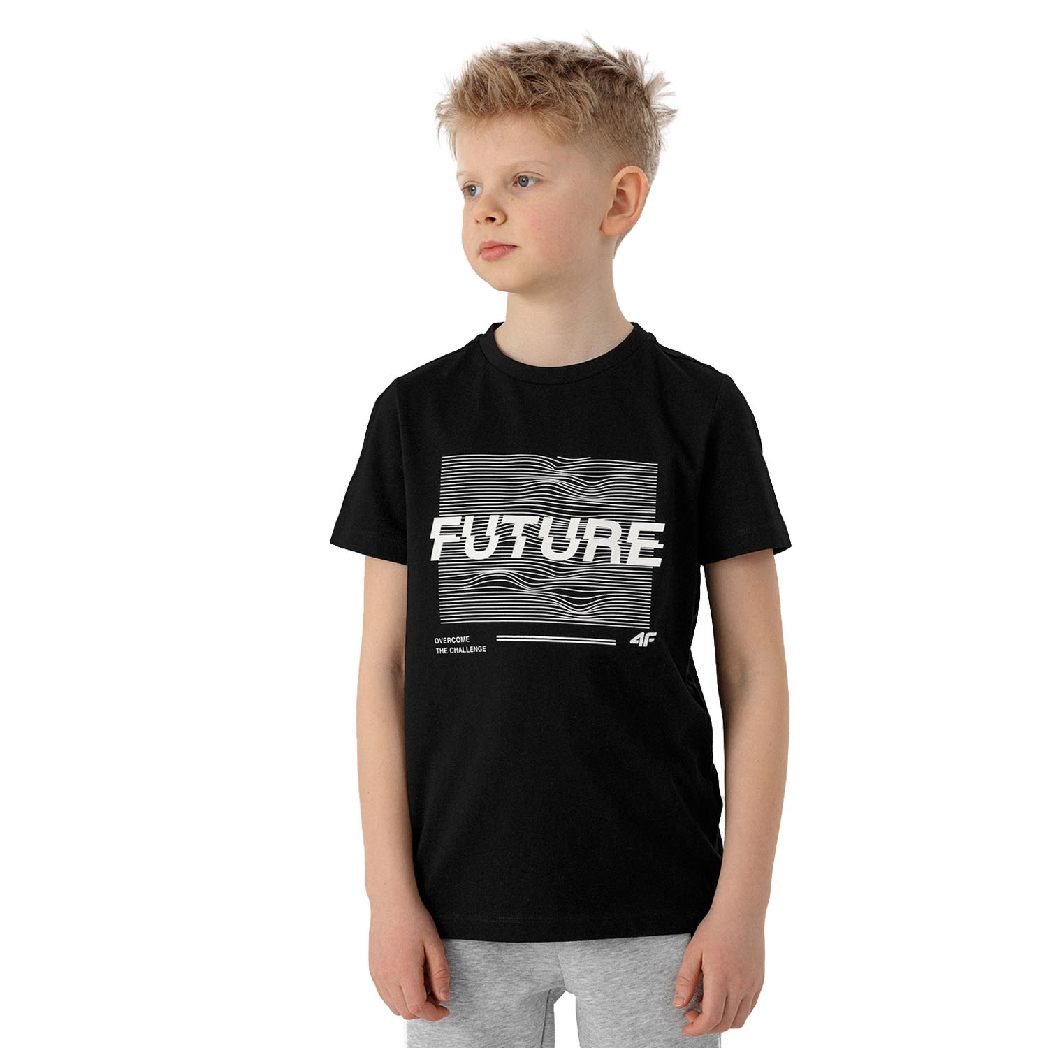 Koszulka dziecięca 4F  JUNIOR HJL22-JTSM006-20S