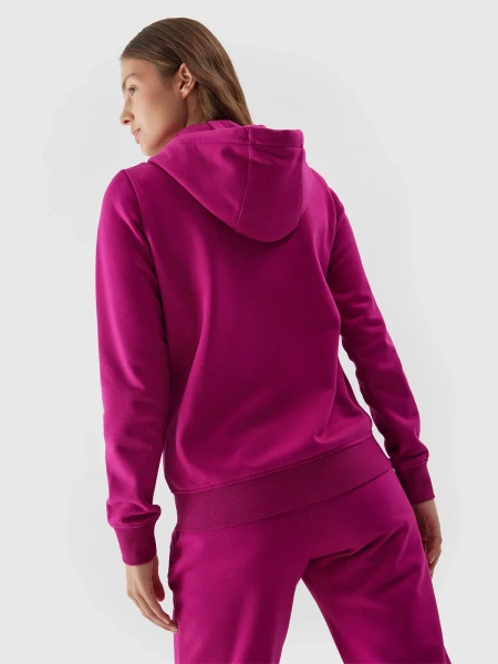 Bluza damska z kapturem rozpinana 4F 4FAW23TSWSF0730-53S 