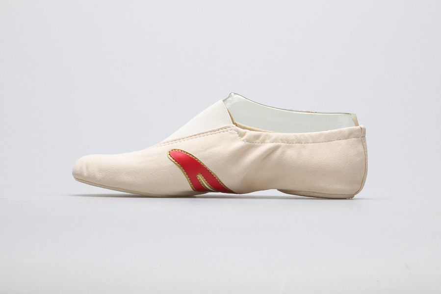 Baletki gimnastyczne IWA 502 kremowe