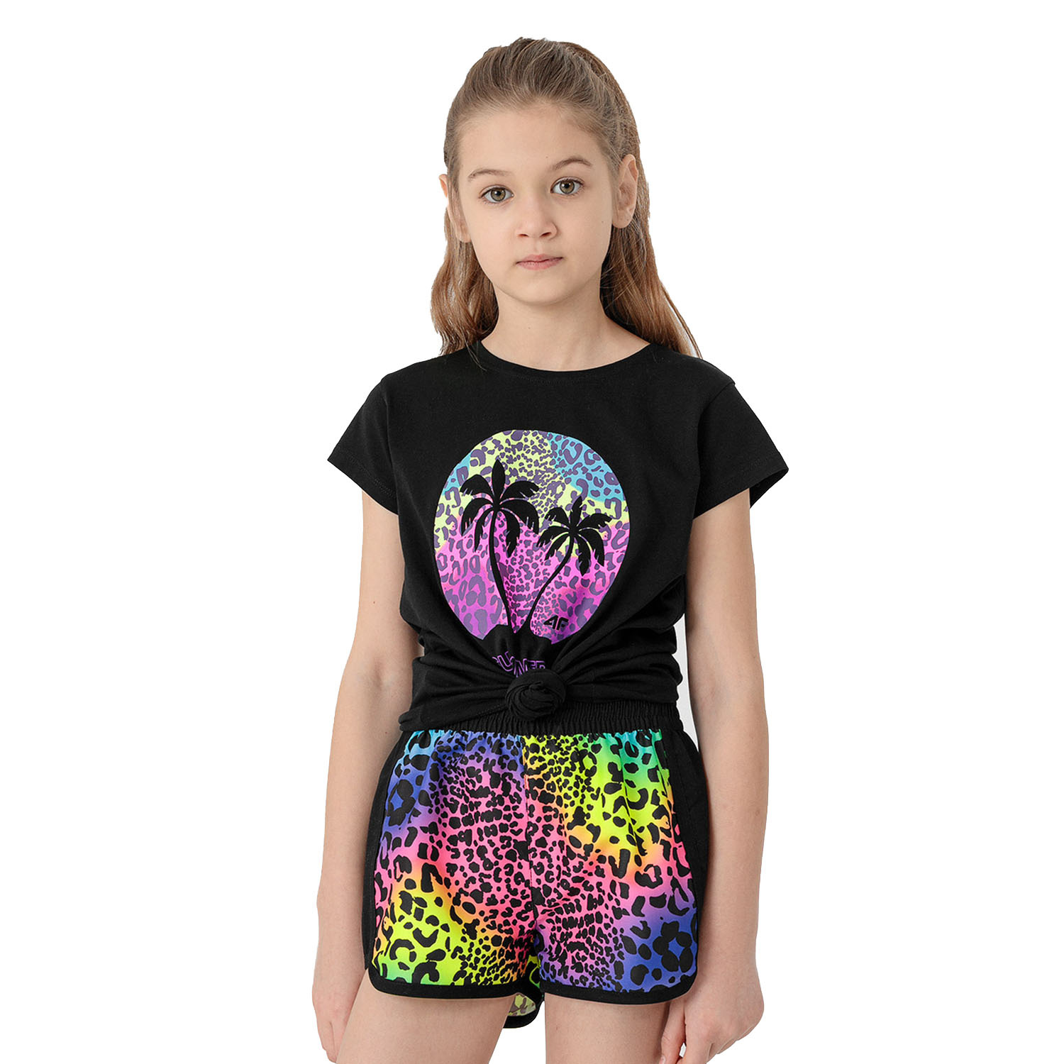 Koszulka dziecięca 4F JUNIOR HJL22-JTSD011-20S