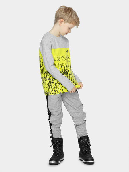 Koszulka dziecięca 4F HJZ21-JTSML001A-27M