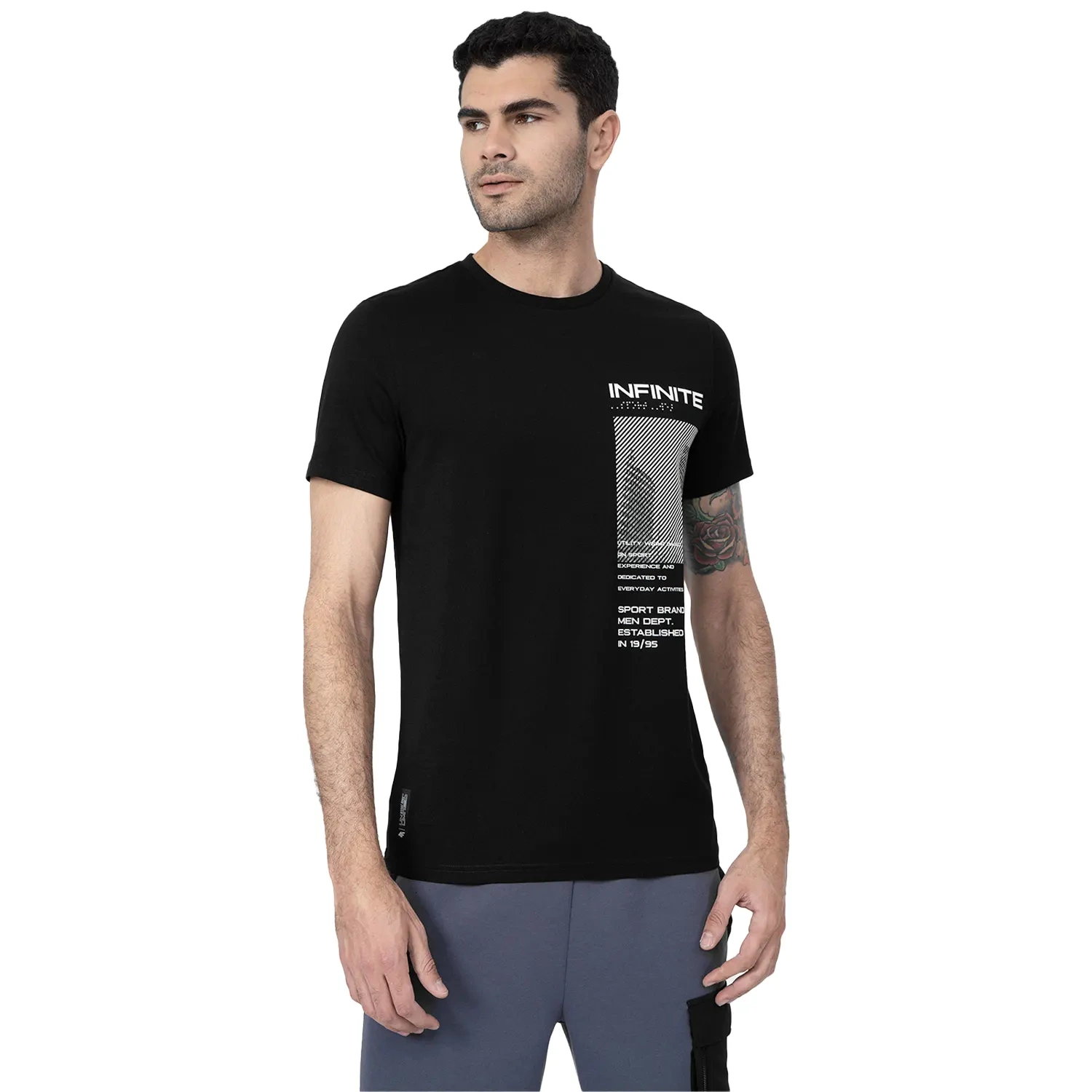 Koszulka męska 4F 4FSS23TTSHM306-20S