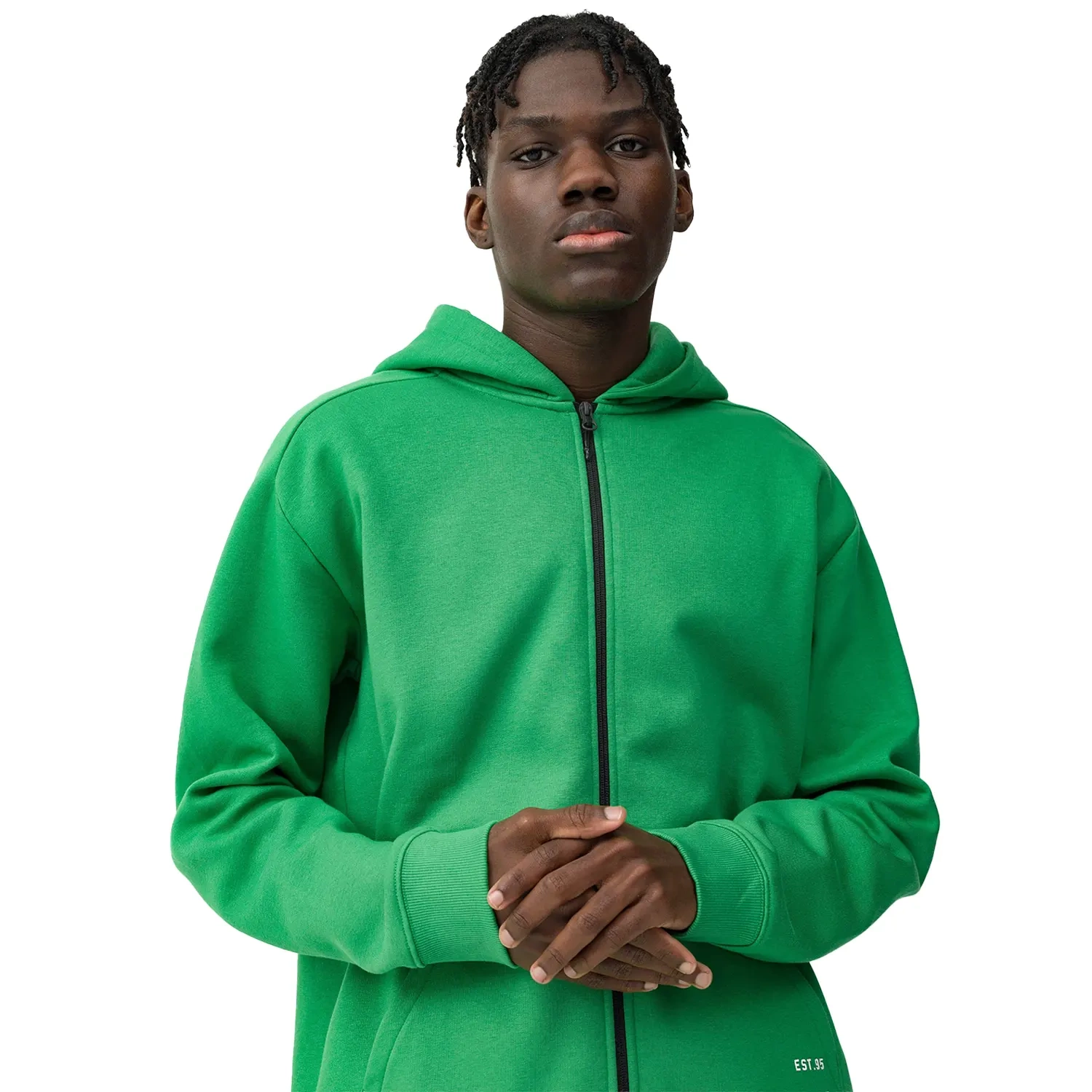 Bluza męska z kapturem rozpinana 4F 4FSS23TSWSM236-41S