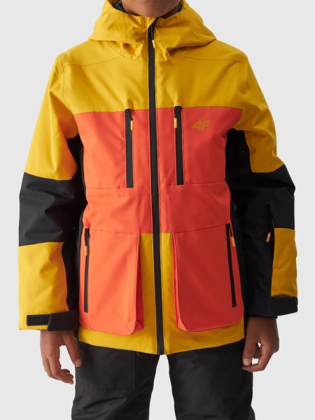 Kurtka dziecięca zimowa narciarska 4F 4FJAW23TTJAM301-71S 