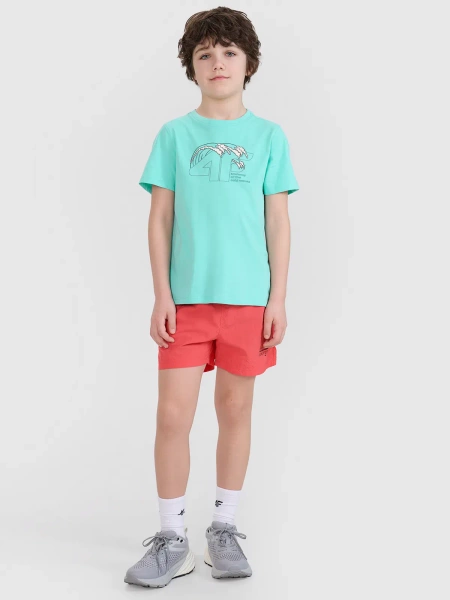 Koszulka dziecięca 4F 4FJWSS25TTSHM1917-47S