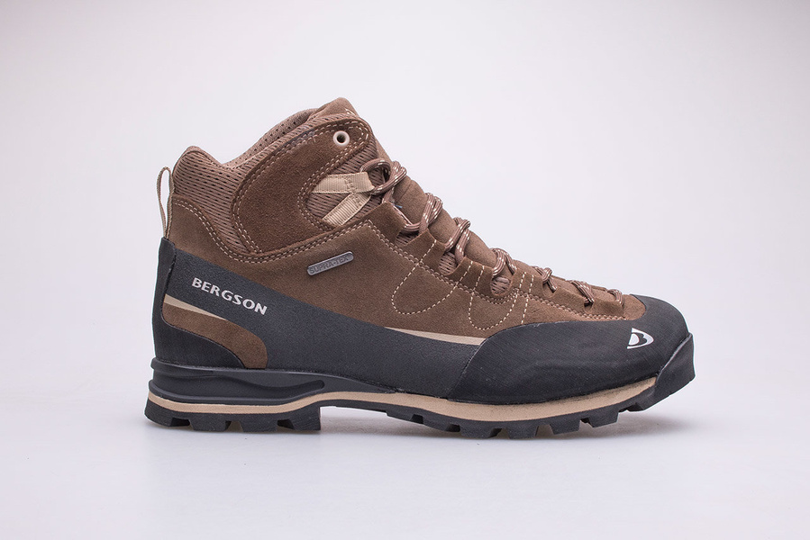 Buty męskie trekkingowe BERGSON TAHAT MID STX brown/black