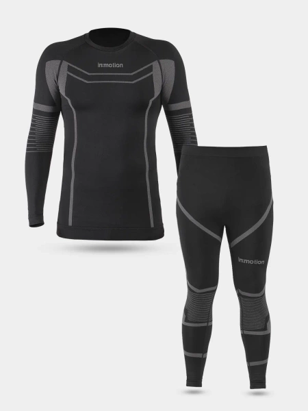 Bielizna męska termoaktywna in:motion SICCO INM4F-MTU23-B