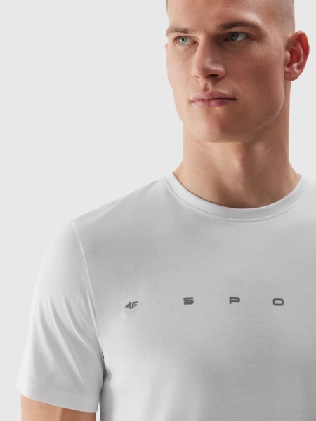 Koszulka męska 4F 4FWSS24TTSHM1283-10S