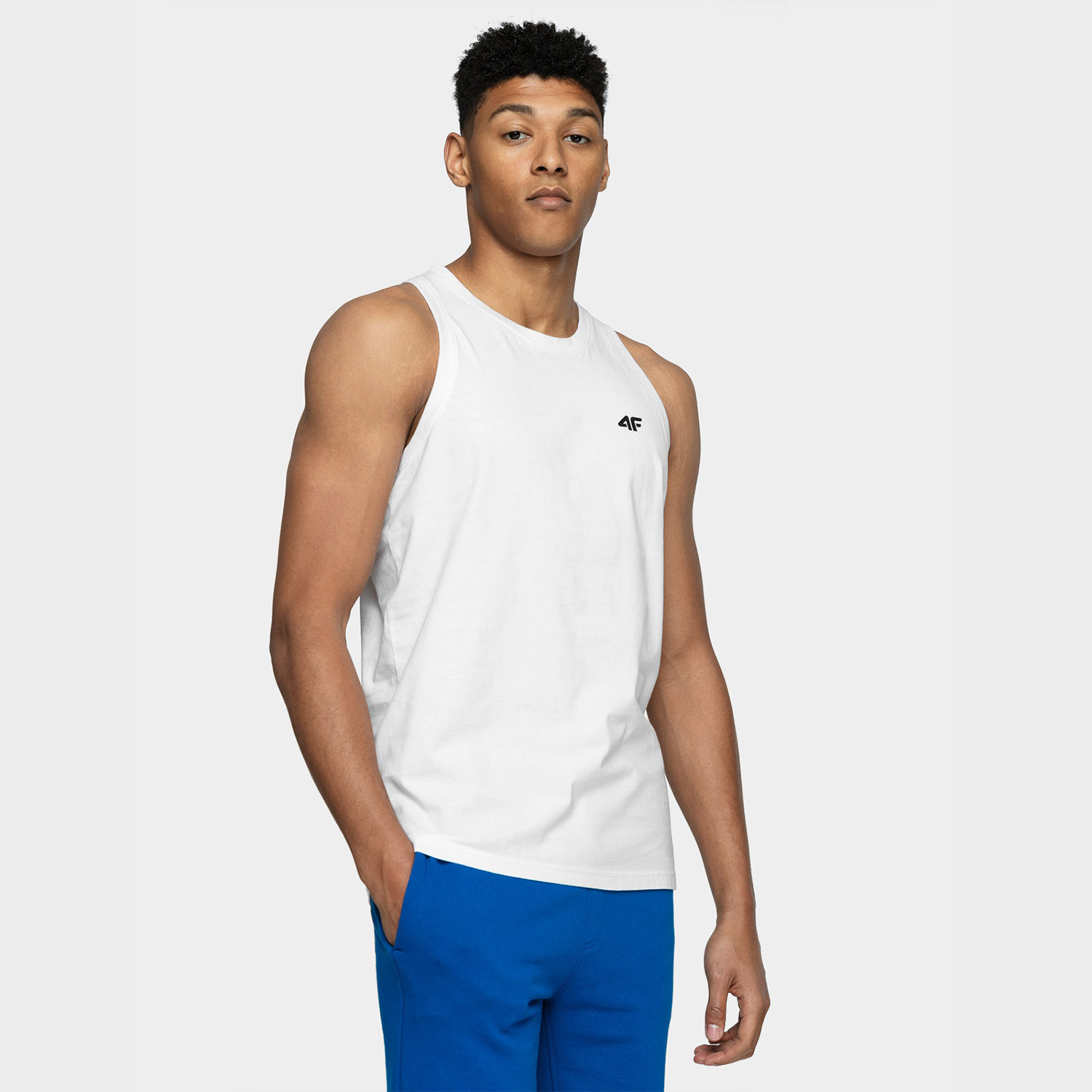 Koszulka męska 4F NOSH4-TSM002-10S