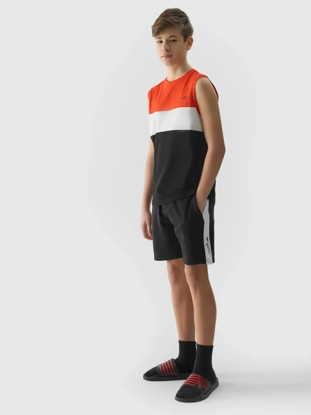 Koszulka dziecięca 4F 4FJWSS24TSLEM038-62S