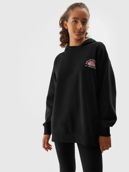 Bluza dziecięca z kapturem 4F 4FJAW23TSWSF642-20S