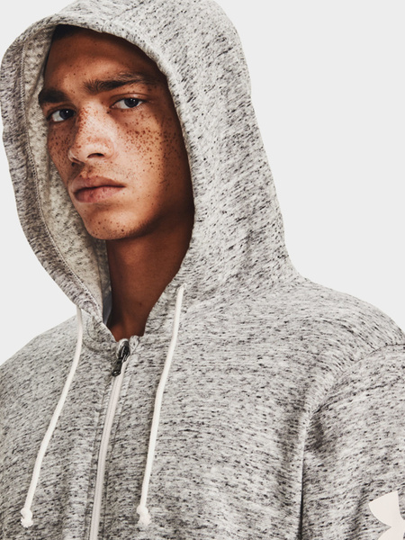 Bluza męska z kapturem rozpinana Under Armour 1361606-112