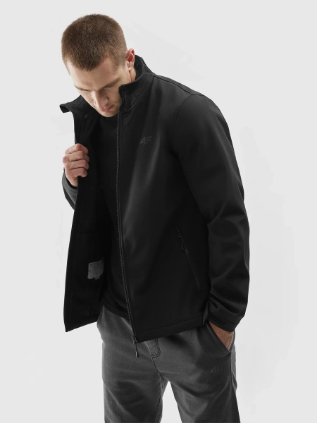Kurtka męska softshell wiatroodporna 4F 4FWAW23TSOFM209-20S 