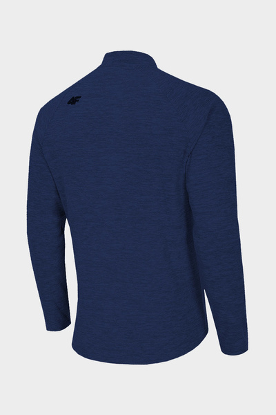 Bluza męska z kapturem rozpinana polarowa 4F H4Z20-BIMP030-31S