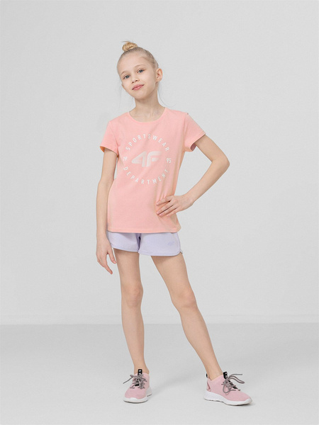 Koszulka dziecięca 4F JUNIOR HJL22-JTSD003-56S