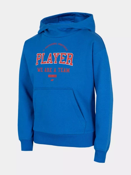 Bluza dziecięca z kapturem 4F HJZ22-JBLM006-36S