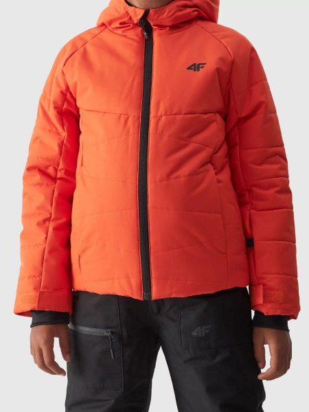 Kurtka dziecięca zimowa puchowa narciarska 4F 4FJAW23TTJAM298-70S