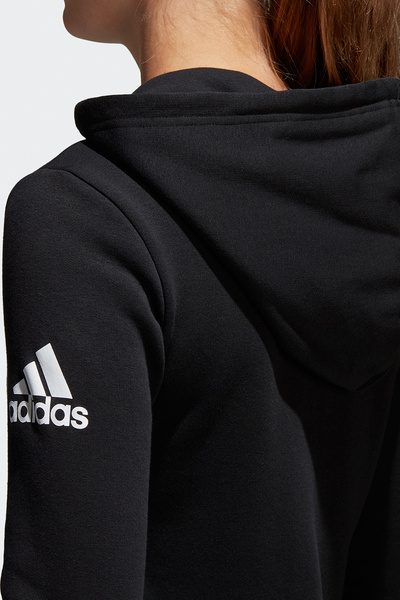 Bluza damska z kapturem rozpinana adidas ESS SOLID FZ HD S97085