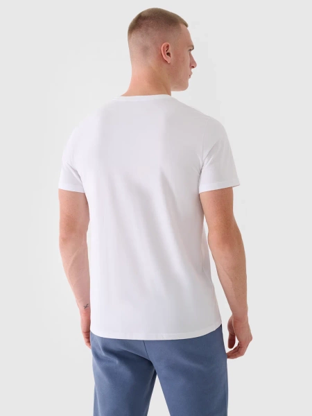 Koszulka męska 4F 4FWMM00TTSHM2256-10S