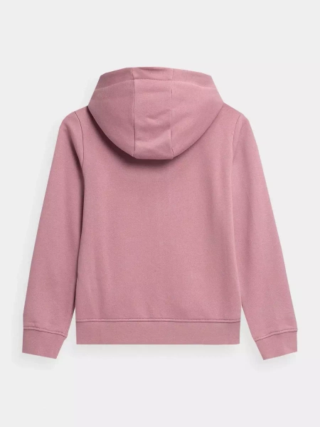 Bluza dziecięca z kapturem rozpinana 4F 4FJSS23TSWSF216-54S