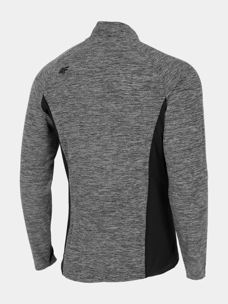 Bluza męska z kapturem rozpinana polarowa 4F H4Z22-BIMP011-24M