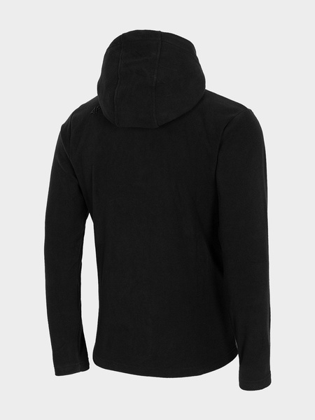 Bluza męska z kapturem rozpinana polarowa 4F NOSH4-PLM351-20S