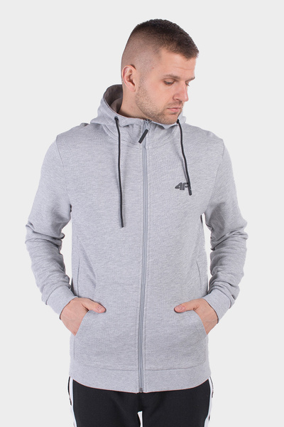 Bluza męska z kapturem rozpinana 4F NOSH4-BLM004-27M