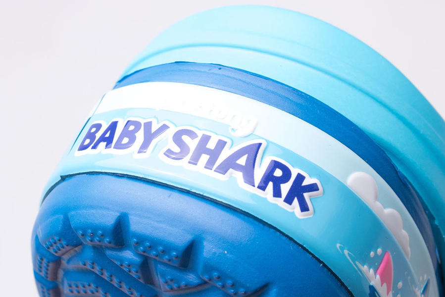 Chodaki dziecięce CROCS FL BABYSHARK BAND CLOG T 207066-4JL