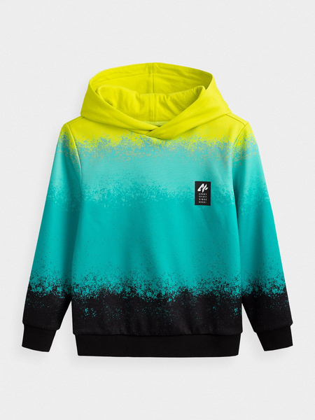 Bluza dziecięca z kapturem 4F HJZ21-JBLM004-90S