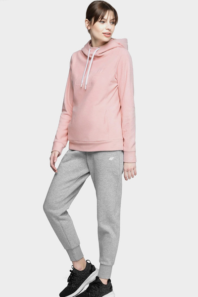 Bluza damska z kapturem polarowa 4F NOSH4-PLD003-56S