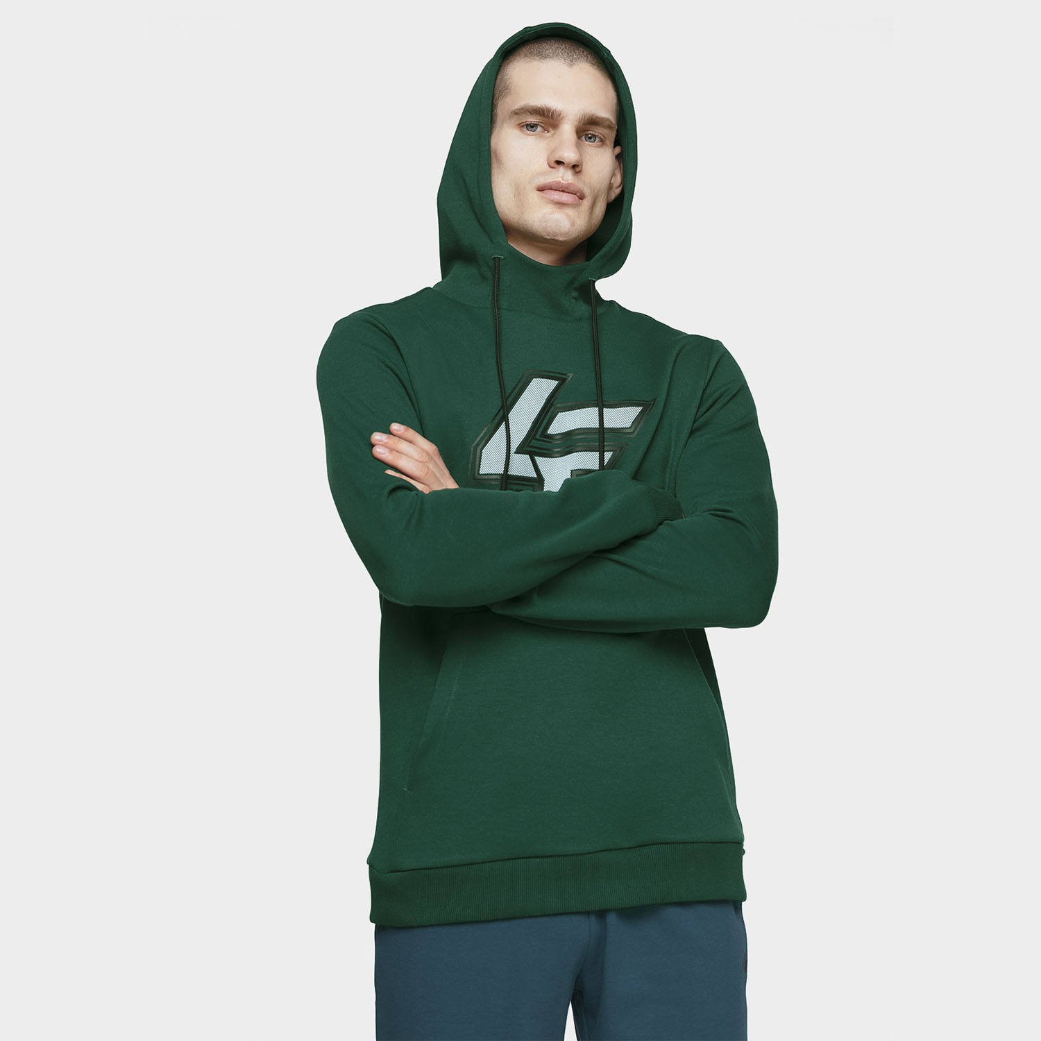 Bluza męska z kapturem 4F H4L21-BLM010-40S