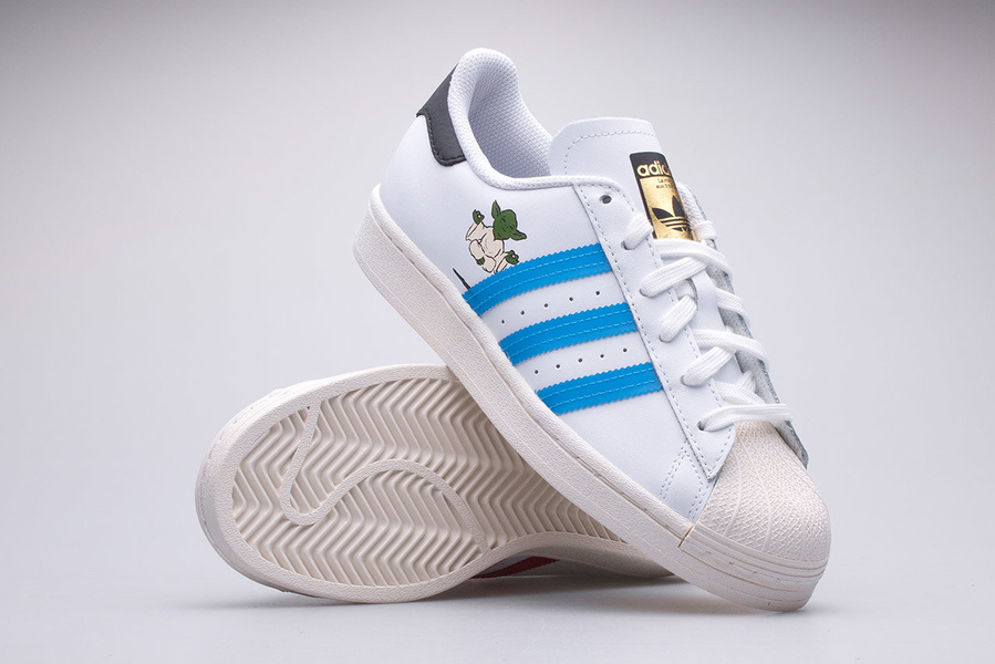 Buty dziecięce adidas SUPERSTAR J FX5938