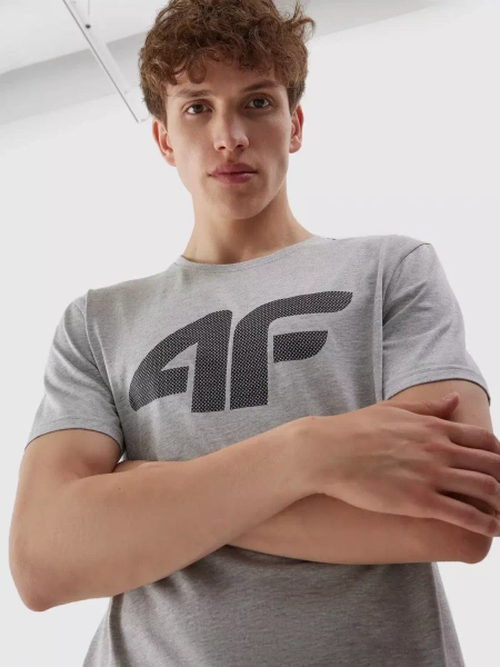 Koszulka męska 4F 4FAW23TTSHM0877-27M