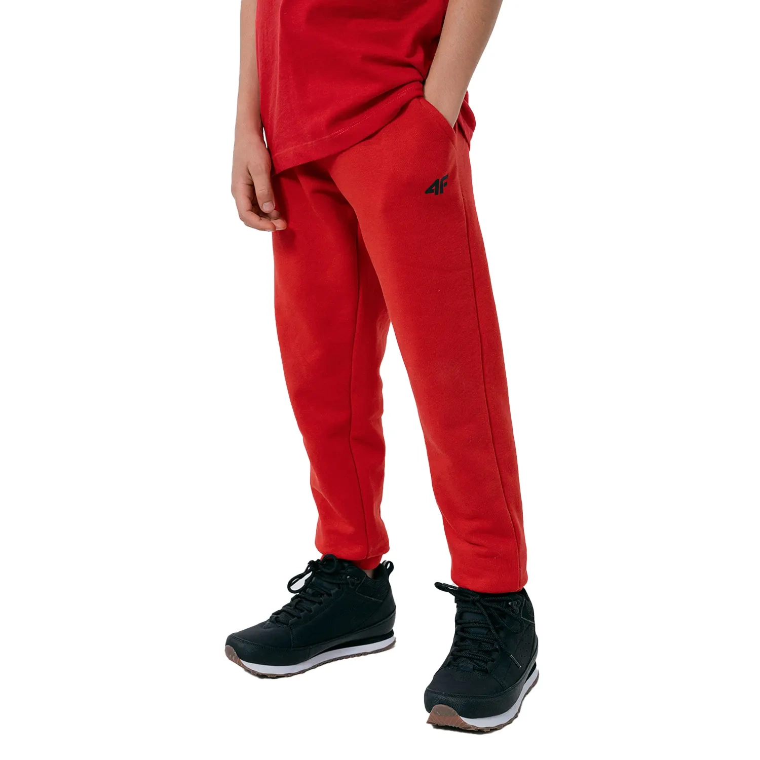 Spodnie dresowe dziecięce 4F HJZ22-JSPMD001-62S