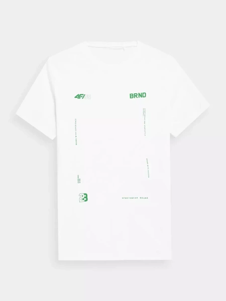 Koszulka męska 4F 4FSS23TTSHM311-10S