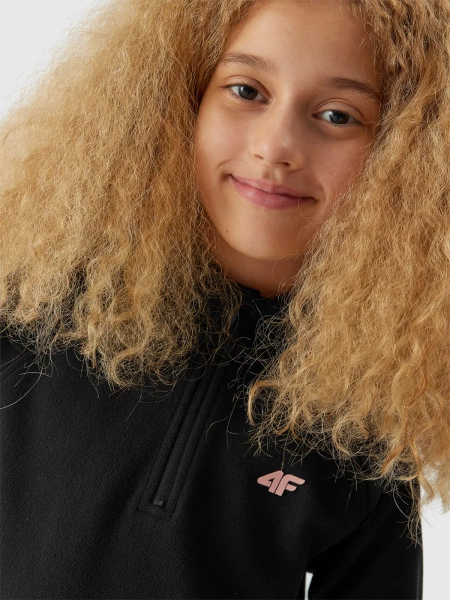 Bluza dziecięca polarowa 4F 4FJAW23UFLEF033-20S 