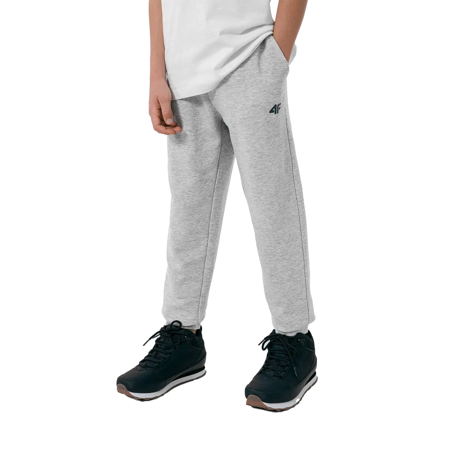 Spodnie dresowe dziecięce 4F HJZ22-JSPMD001-27M